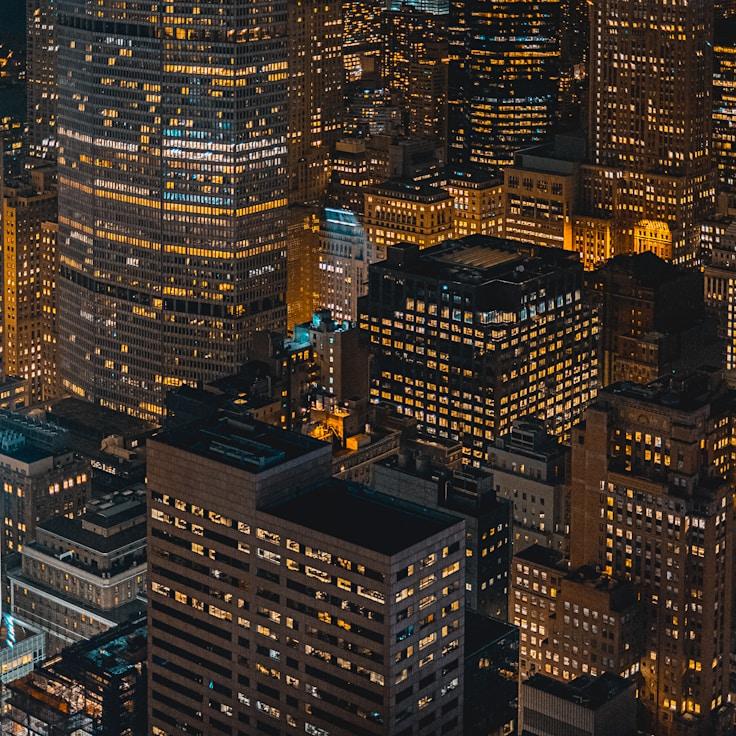 City skyline in Rome, Italy